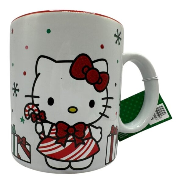 Happy Holidays Hello Kitty Mug - Brand new with Tags! - Picture 3 of 9